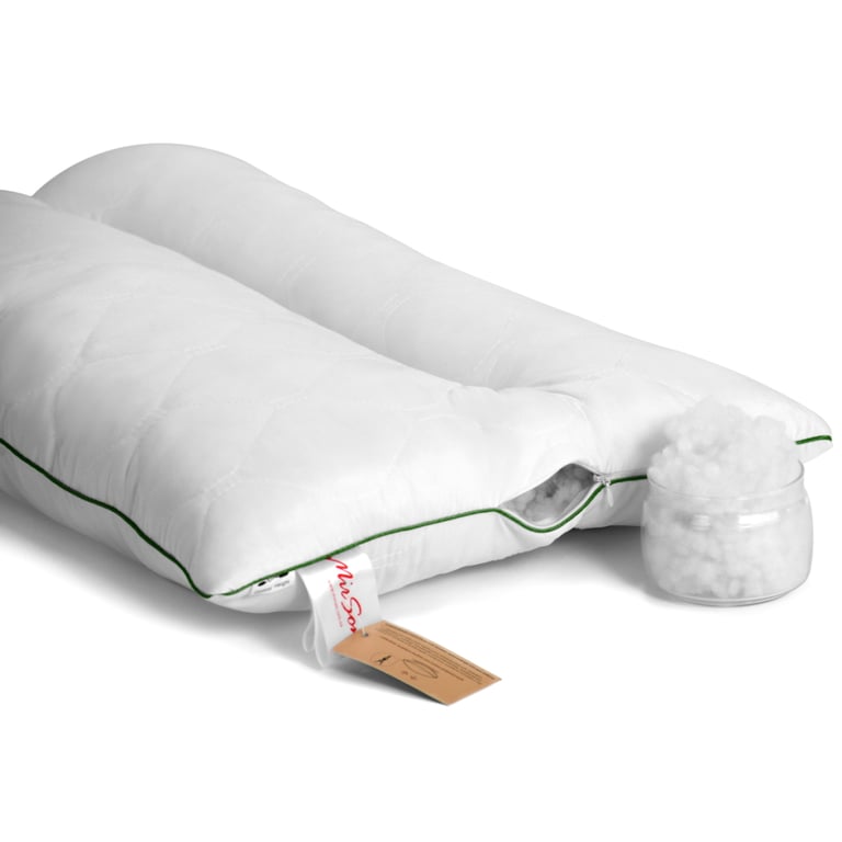 Подушка MirSon ортопедична Premium Eco Aloe Vera 147 Середня 50x70 см (2200000393029) - фото 3