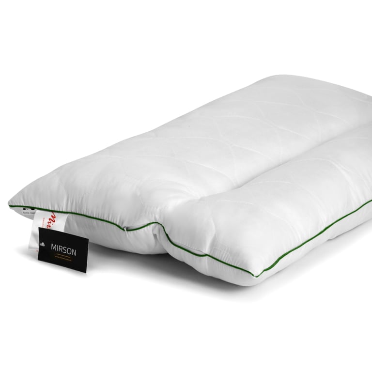 Подушка MirSon ортопедична Premium Eco Aloe Vera 147 Середня 50x70 см (2200000393029) - фото 4