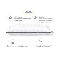 Подушка MirSon ортопедична Premium антиаллергенная 50x70 см (2200000008558) - фото 5