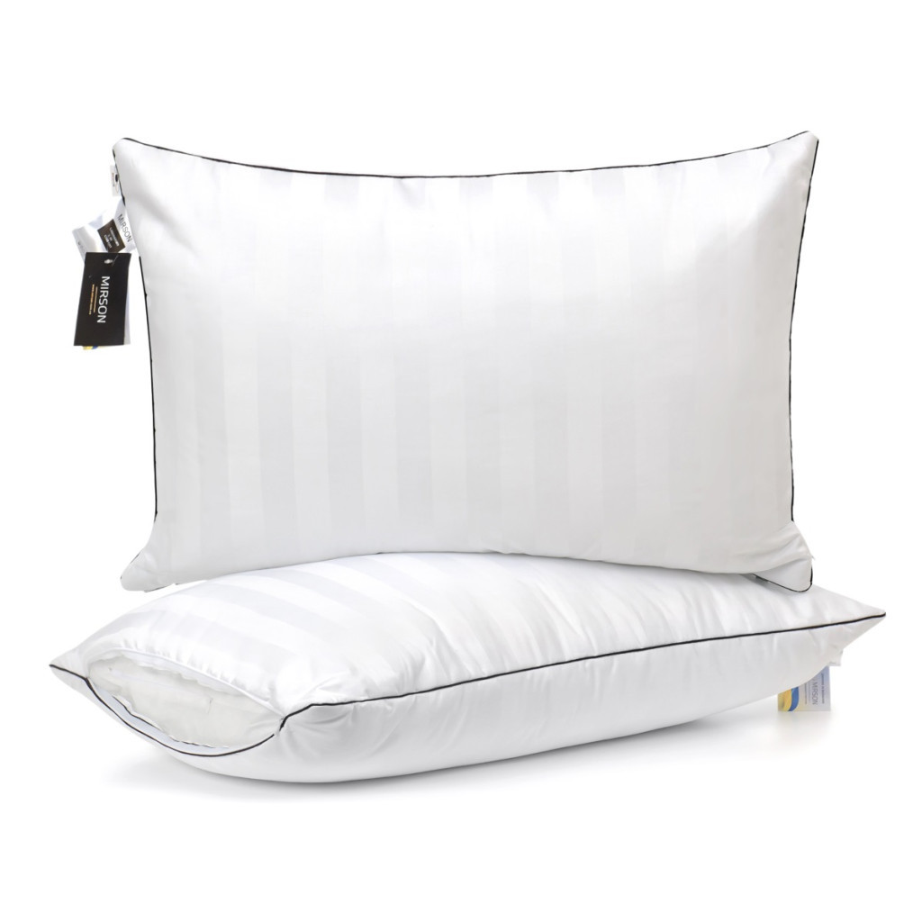 Подушка MirSon шовкова Hand Made Royal Pearl Natural 942 низька 40x60 (2200000557582) - фото 1