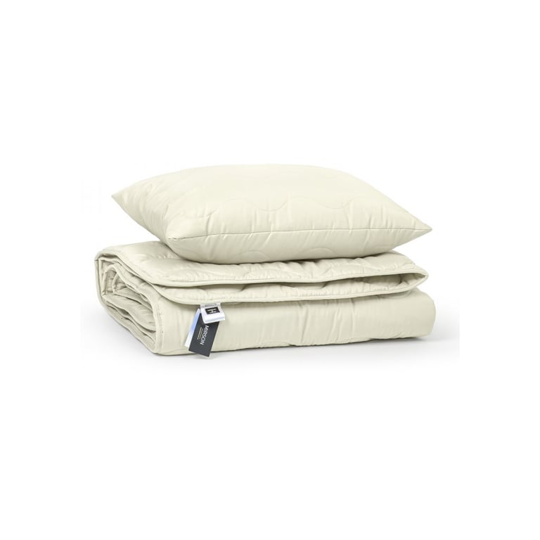 Ковдра MirSon Набір шовковий №1689 Eco Light Creamy Ковдра 200х220 + подуш (2200002657037) - фото 4