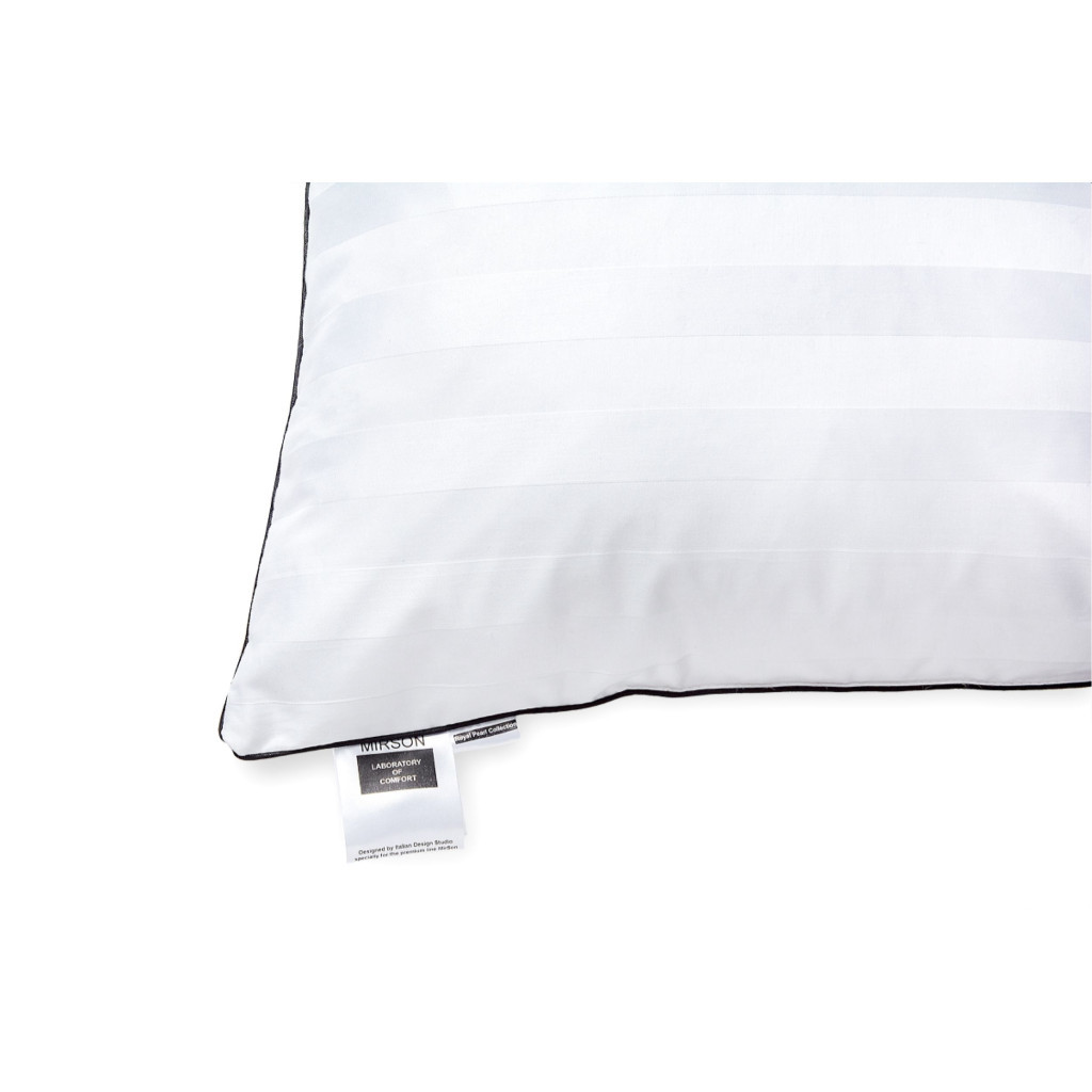 Подушка MirSon 1490 Royal Pearl Hand Made memory effekt Середня 40х60 см (2200001539679) - фото 3 Подушка MirSon 1490 Royal Pearl Hand Made memory effekt Середня 40х60 см (2200001539679) - фото 3