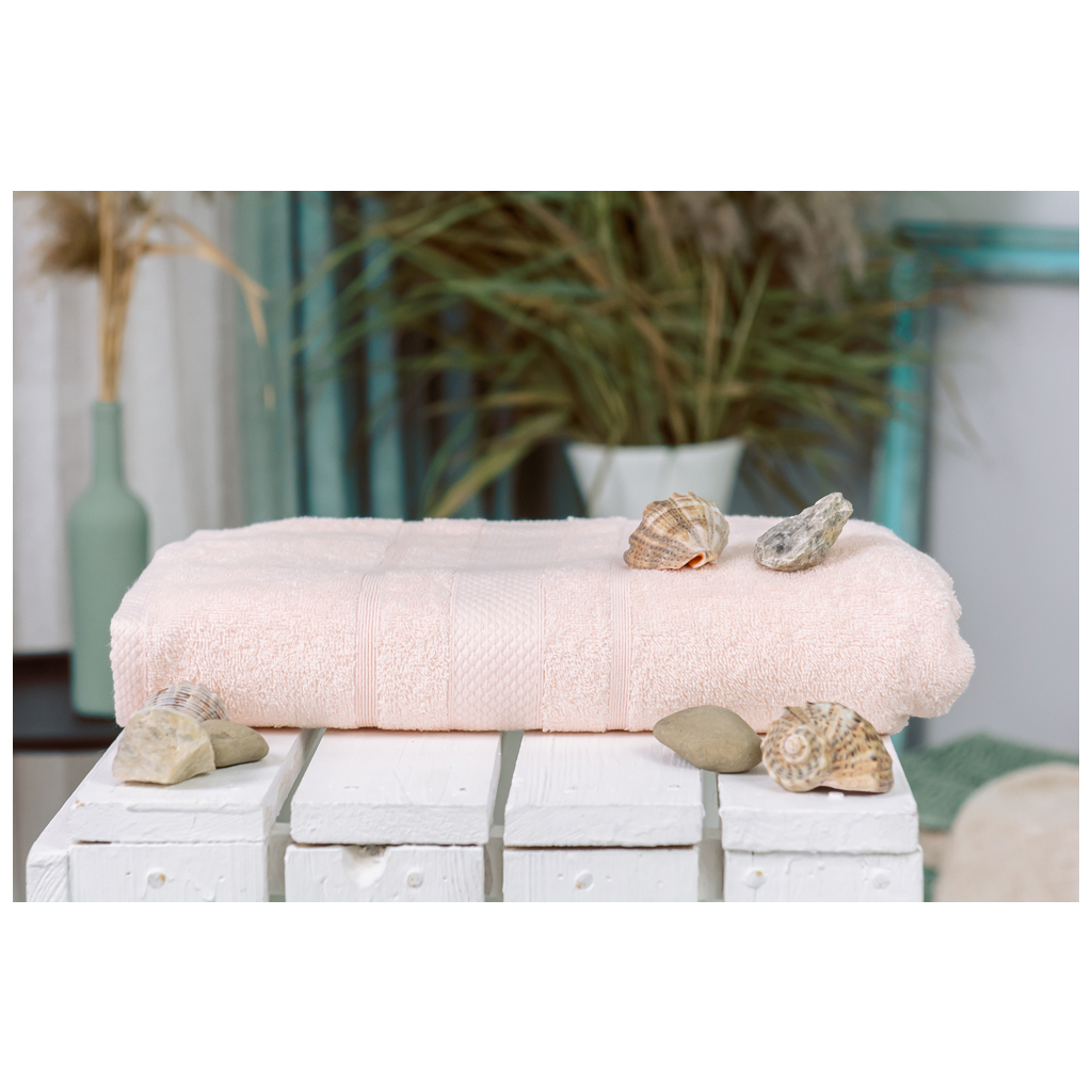 Рушник MirSon банний 5010 SoftNess Peach 70x140 см (2200003182248) - фото 1 Рушник MirSon банний 5010 SoftNess Peach 70x140 см (2200003182248) - фото 1