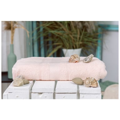 Рушник MirSon банний 5010 SoftNess Peach 70x140 см (2200003182248) - фото 1