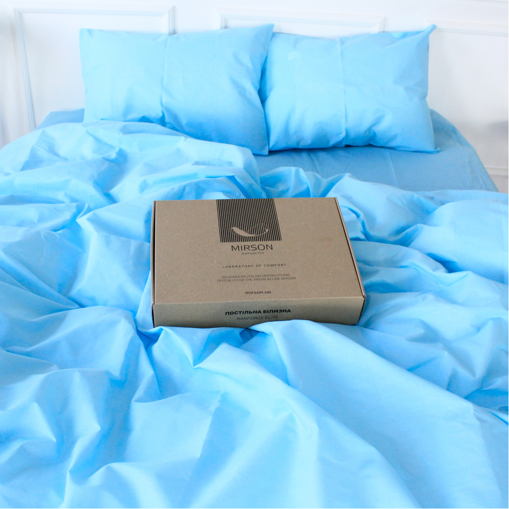 Постільна білизна MirSon Ranforce Elite 14-4121 Blanco 143х210 односпальний (2200004669427) - фото 1 Постільна білизна MirSon Ranforce Elite 14-4121 Blanco 143х210 односпальний (2200004669427) - фото 1