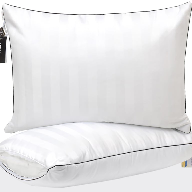 Подушка MirSon 1278 Royal Pearl Hand Made з евкаліптом М'яка 50х70 см (2200001519855) - фото 1