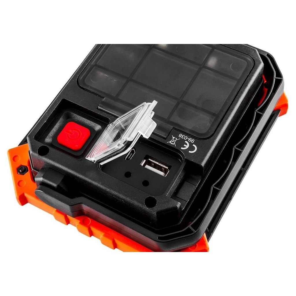 Прожектор Neo Tools 10 Вт, 750 люмен, функція PowerBank (99-038) - фото 4 Прожектор Neo Tools 10 Вт, 750 люмен, функція PowerBank (99-038) - фото 4
