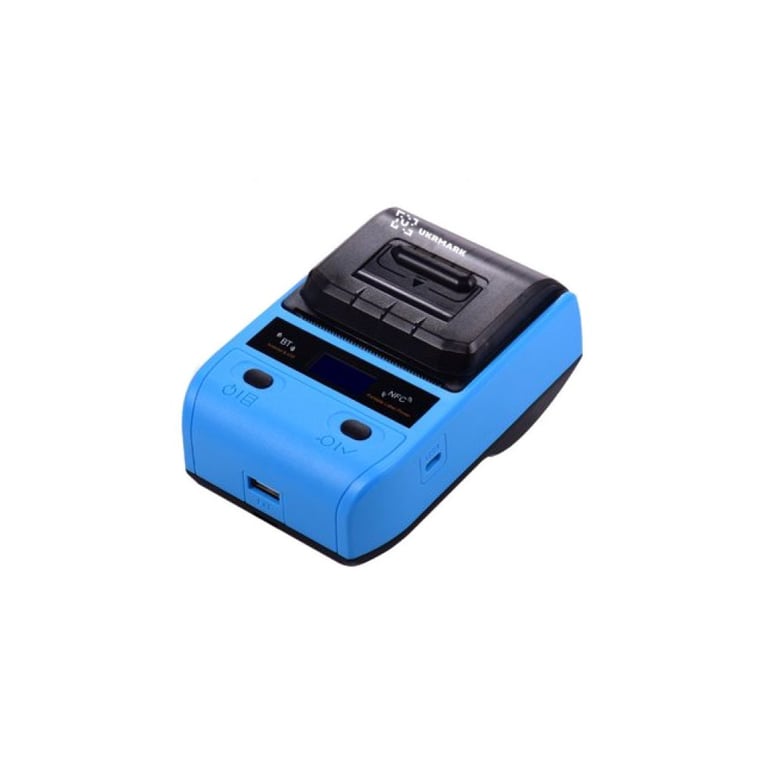 Принтер етикеток UKRMARK AT 10EW USB, Bluetooth, NFC, blue (900319) - фото 2