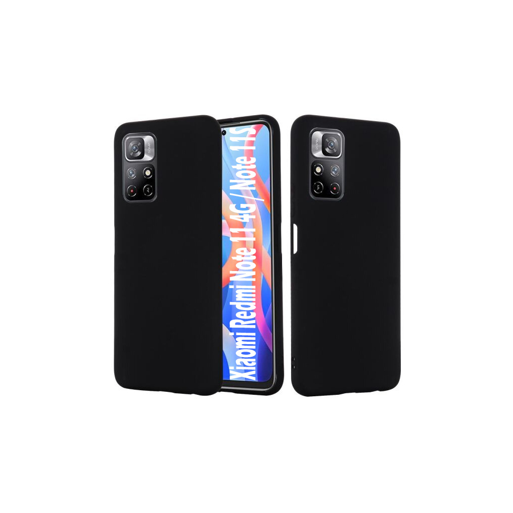 Чохол до мобільного телефона BeCover Xiaomi Redmi Note 11 4G Black (707634) Чохол до мобільного телефона BeCover Xiaomi Redmi Note 11 4G Black (707634)