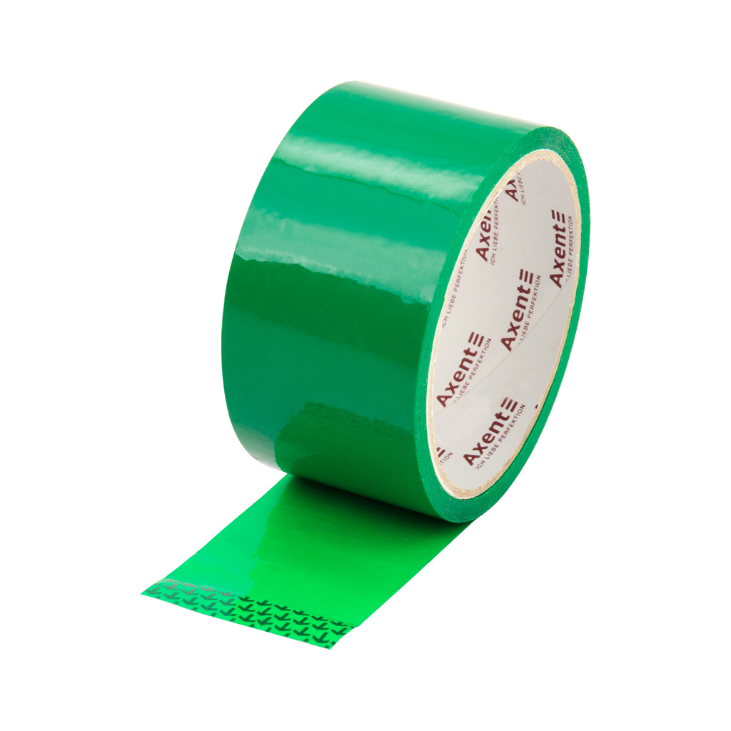 Скотч Axent 48мм х 35м х 40 мкм зелений (3044-04-A) - фото 1