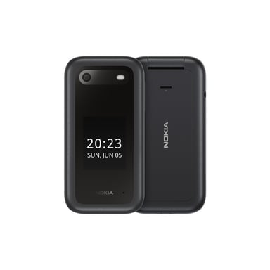Мобільний телефон Nokia 2660 Flip Black - фото 1