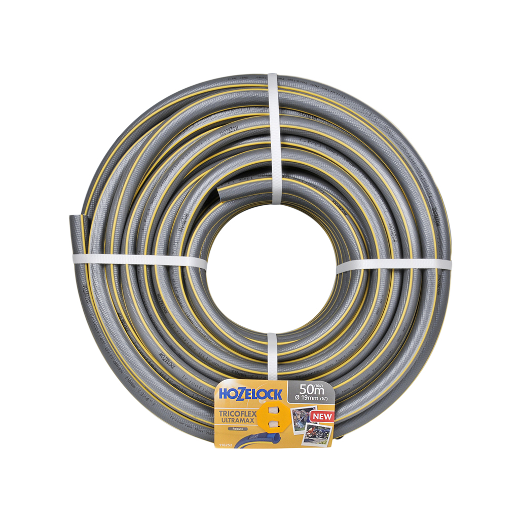 Шланг для поливу HoZelock d19мм 50м Tricoflex Ultraмax 116252 (12061) - фото 1