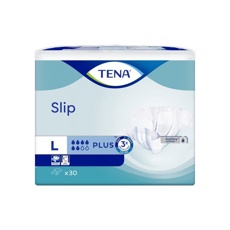 Підгузки для дорослих Tena Slip Plus Large 30 шт (7322541118932) - фото 2