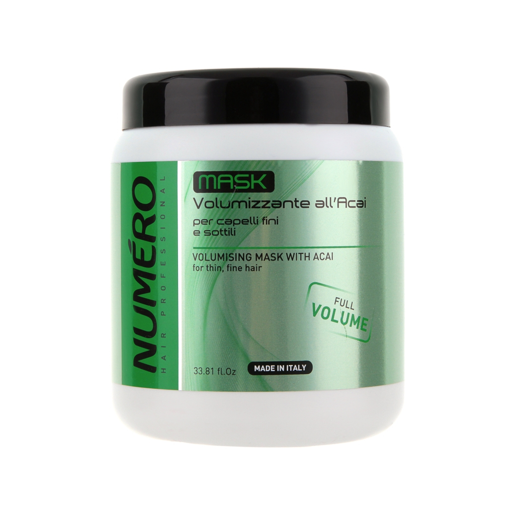 Маска для волосся Brelil Numero для додання об%27єму з екстрактом асаї 1 л (8011935075508)