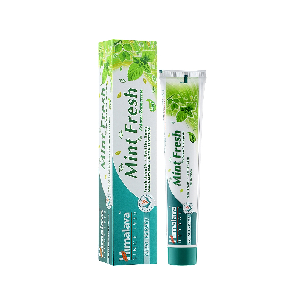 Зубна паста Himalaya Herbals Mint Fresh освіжаюча 75 мл (8901138825614) - головне фото