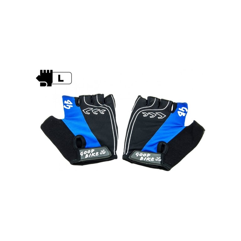 Велорукавиці Good Bike D-GRIP L Blue (94506Blue-IS) - фото 2