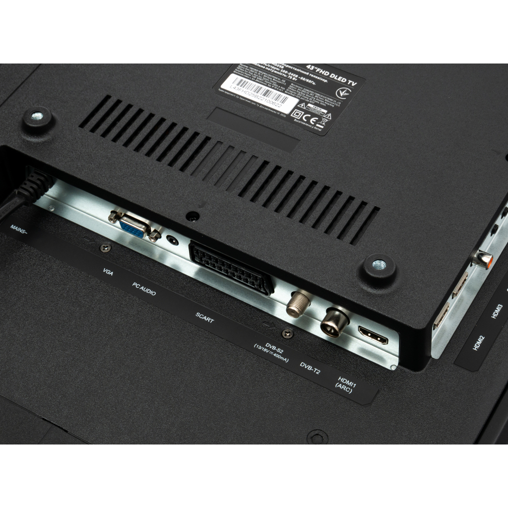 Телевізор Vinga L43FHD25B - фото 8 Телевізор Vinga L43FHD25B - фото 8