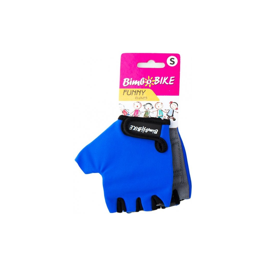 Велорукавиці Bimbo Bike FUNNY S Blue (90943B-IS) - фото 1 Велорукавиці Bimbo Bike FUNNY S Blue (90943B-IS) - фото 1