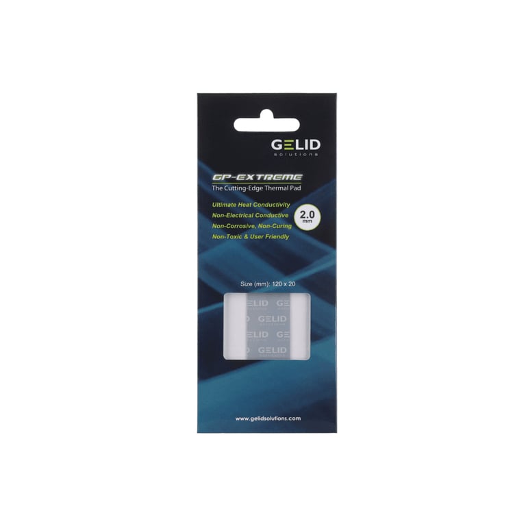 Термопрокладка Gelid Solutions GP-Extreme 120x20x2.0 mm (TP-GP05-D) - фото 4
