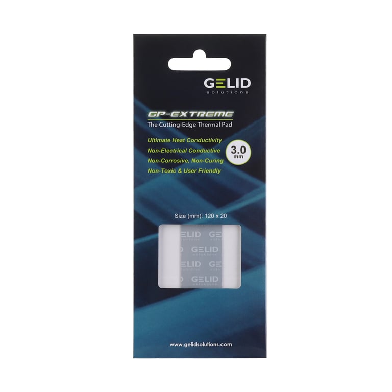 Термопрокладка Gelid Solutions GP-Extreme 120x20x3.0 mm (TP-GP05-E) - фото 4