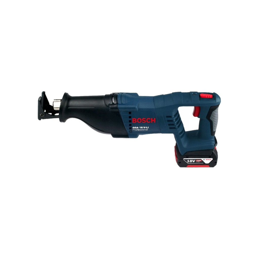 Шабельна пила Bosch GSA 18 V-LI + GBA 18 4,0 Ач + GAL 18V-40 (0.615.990.L6H) - фото 4 Шабельна пила Bosch GSA 18 V-LI + GBA 18 4,0 Ач + GAL 18V-40 (0.615.990.L6H) - фото 4