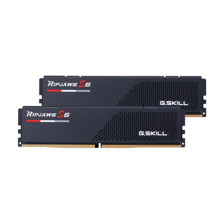 Модуль пам’яті для комп’ютера DDR5 32GB (2x16GB) 5200 MHz Ripjaws S5 G.Skill (F5-5200J4040A16GX2-RS5K) — фото 1