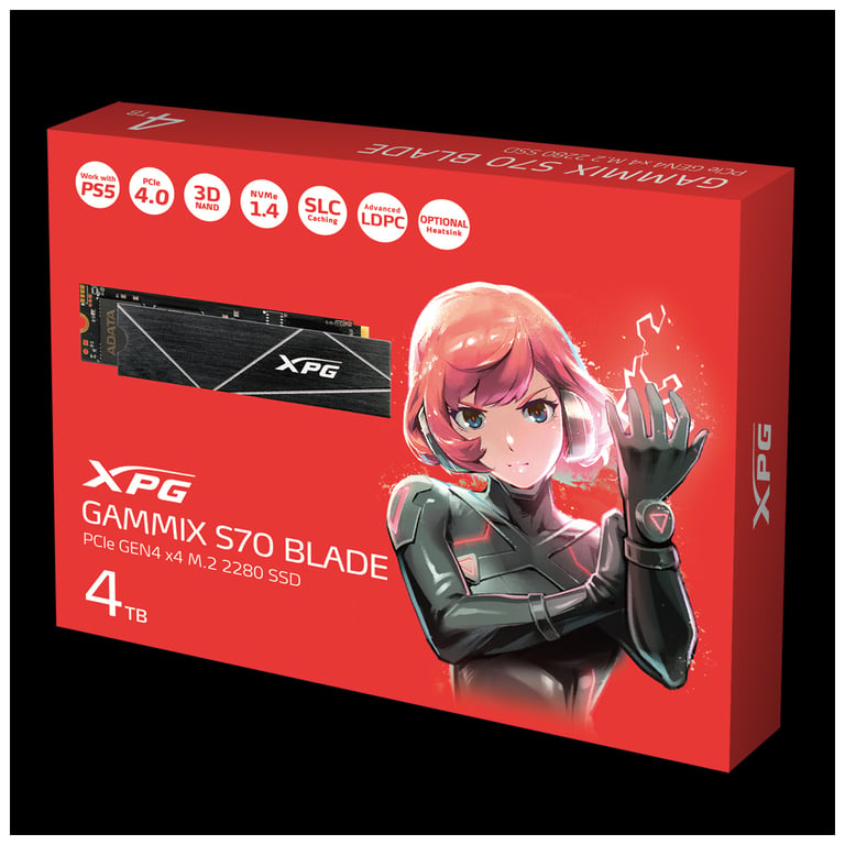 Накопичувач SSD M.2 2280 4TB ADATA (AGAMMIXS70B-4T-CS) - фото 6