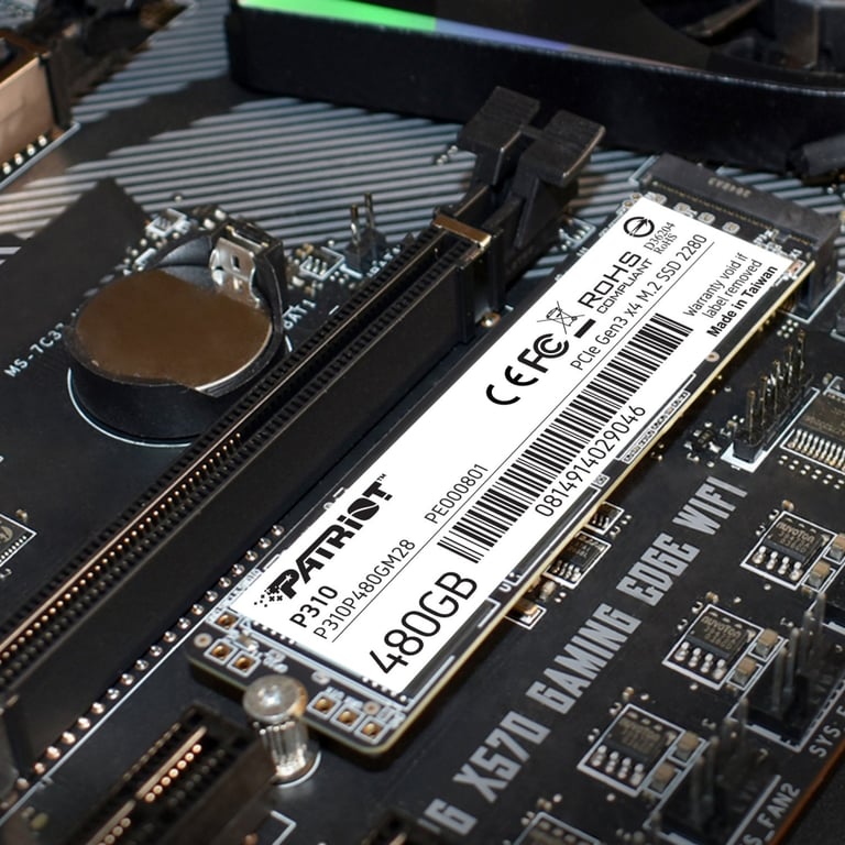 Накопичувач SSD M.2 2280 480GB Patriot (P310P480GM28) - фото 7