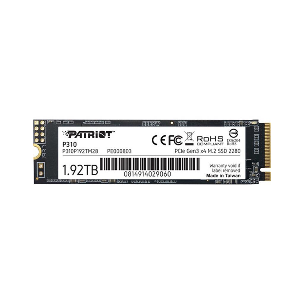 Накопичувач SSD M.2 2280 1.92TB Patriot (P310P192TM28) - фото 1