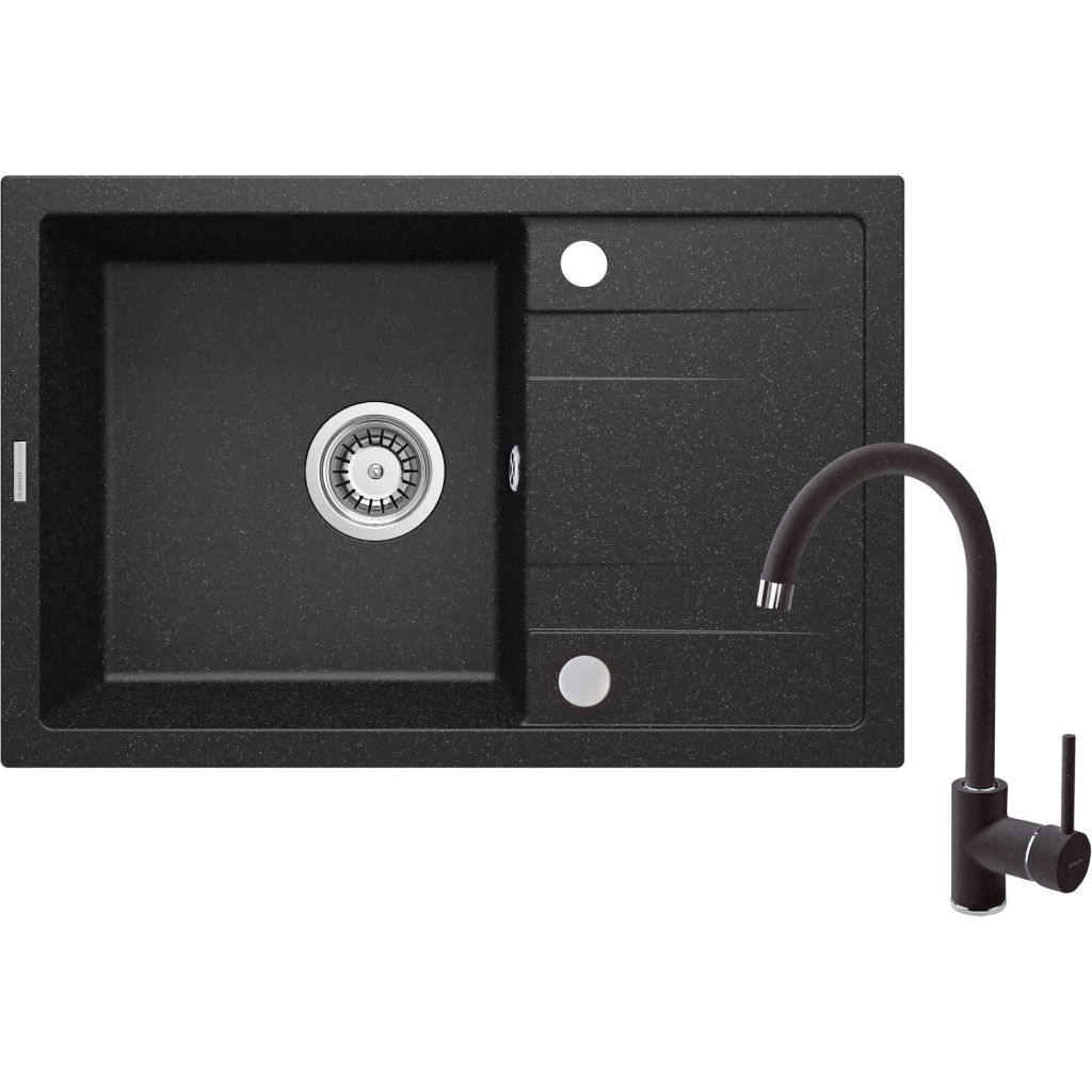 Мийка кухонна Deante Corio + зміш. BEN_262M (ZRCA2113) - фото 1 Мийка кухонна Deante Corio + зміш. BEN_262M (ZRCA2113) - фото 1