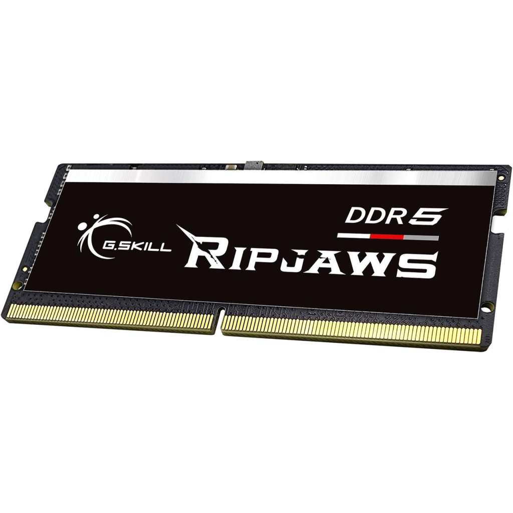 Модуль пам'яті для ноутбука SoDIMM DDR5 16GB 4800 MHz Ripjaws G.Skill (F5-4800S4039A16GX1-RS) - фото 2 Модуль пам'яті для ноутбука SoDIMM DDR5 16GB 4800 MHz Ripjaws G.Skill (F5-4800S4039A16GX1-RS) - фото 2