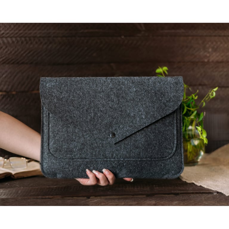 Чохол до ноутбука Gmakin 14 Macbook Pro, Dark Gray (GM62-14) - фото 10