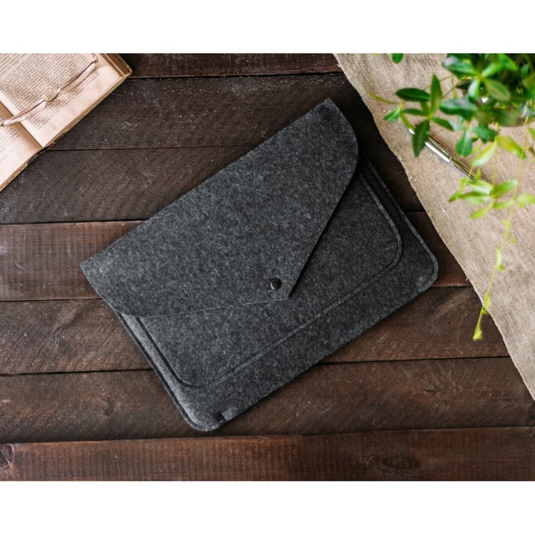 Чохол до ноутбука Gmakin 14 Macbook Pro, Dark Gray (GM62-14) - фото 5