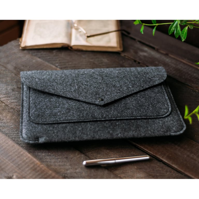 Чохол до ноутбука Gmakin 14 Macbook Pro, Dark Gray (GM62-14) - фото 8