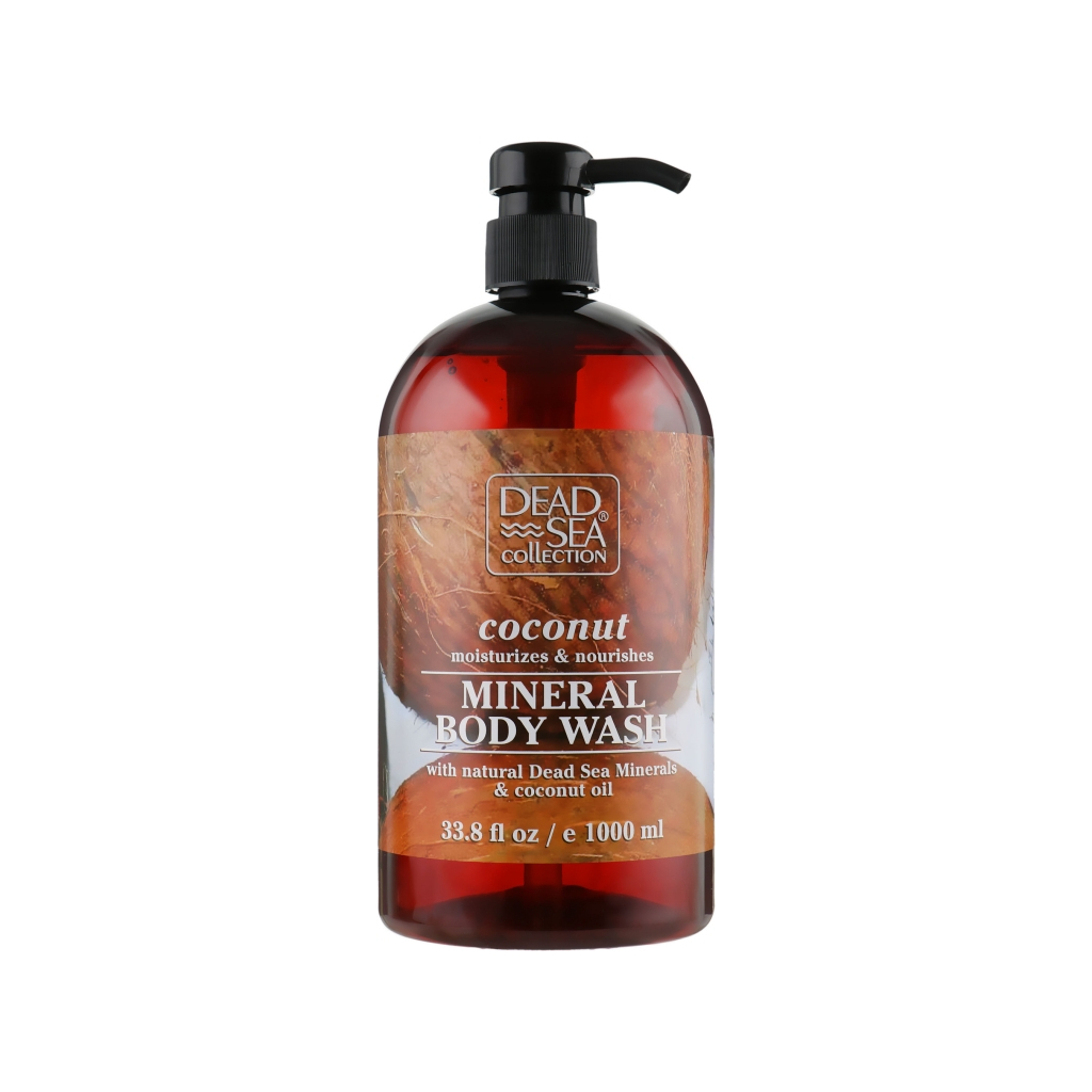Гель для душу Dead Sea Collection з мінералами Мертвого моря та олією кокоса 1000 мл (7290107421348) Гель для душу Dead Sea Collection з мінералами Мертвого моря та олією кокоса 1000 мл (7290107421348)