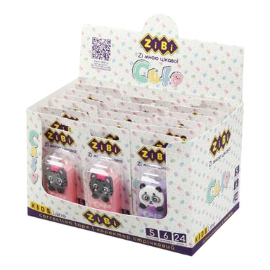 Коректор ZiBi стрічковий 5 мм, довжина 6 м CUTE (ZB.2910) - фото 1