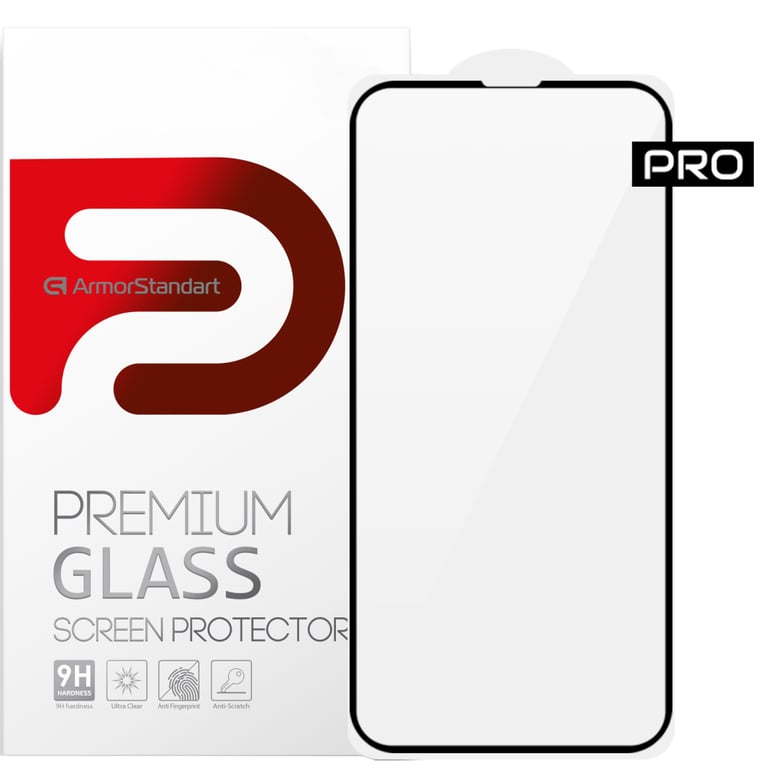 Скло захисне Armorstandart Pro 3D Apple iPhone 13 mini Black (ARM60250) - фото 1
