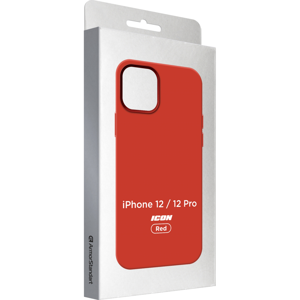 Чохол до мобільного телефона Armorstandart ICON2 Case Apple iPhone 12/12 Pro Red (ARM60585) - фото 9 Чохол до мобільного телефона Armorstandart ICON2 Case Apple iPhone 12/12 Pro Red (ARM60585) - фото 9