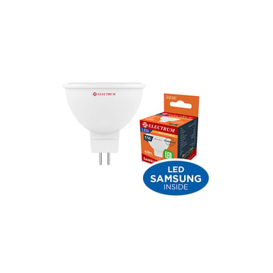 Лампочка Electrum MR16 5W PA LR-10 GU5.3 3000K (A-LR-1432) - фото 1