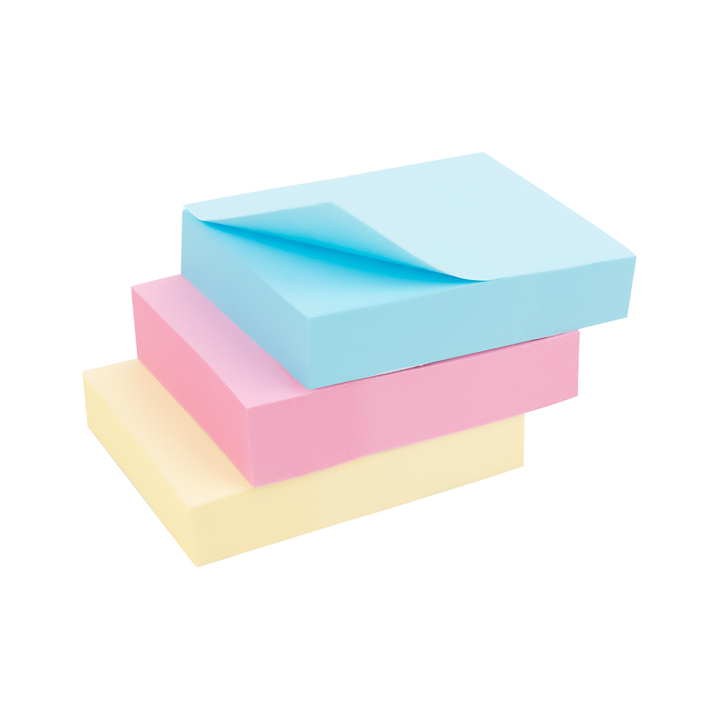 Папір для нотаток Axent 50x40мм,100 аркушів, 3шт (D3311) - фото 1