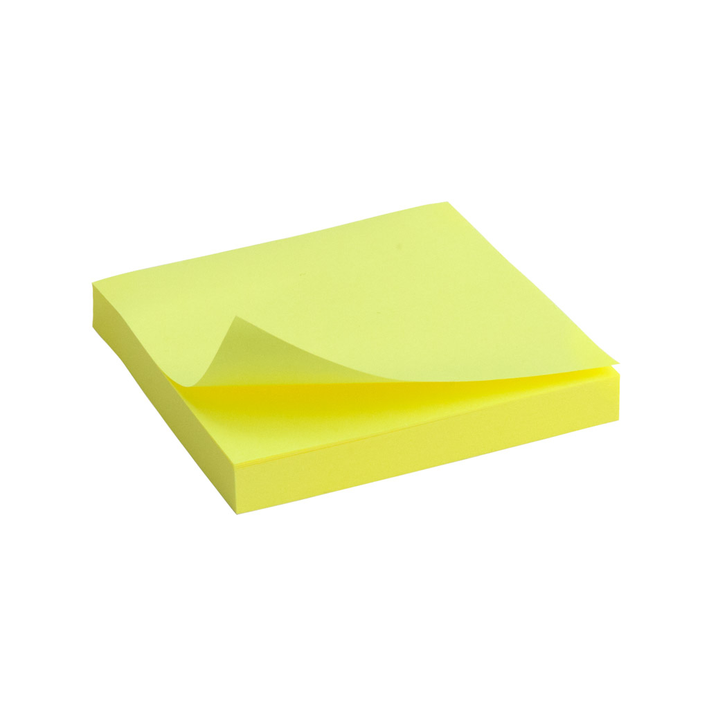 Папір для нотаток Axent 75x75мм, 100 аркушів жовтий (D3414-11) - фото 1 Папір для нотаток Axent 75x75мм, 100 аркушів жовтий (D3414-11) - фото 1