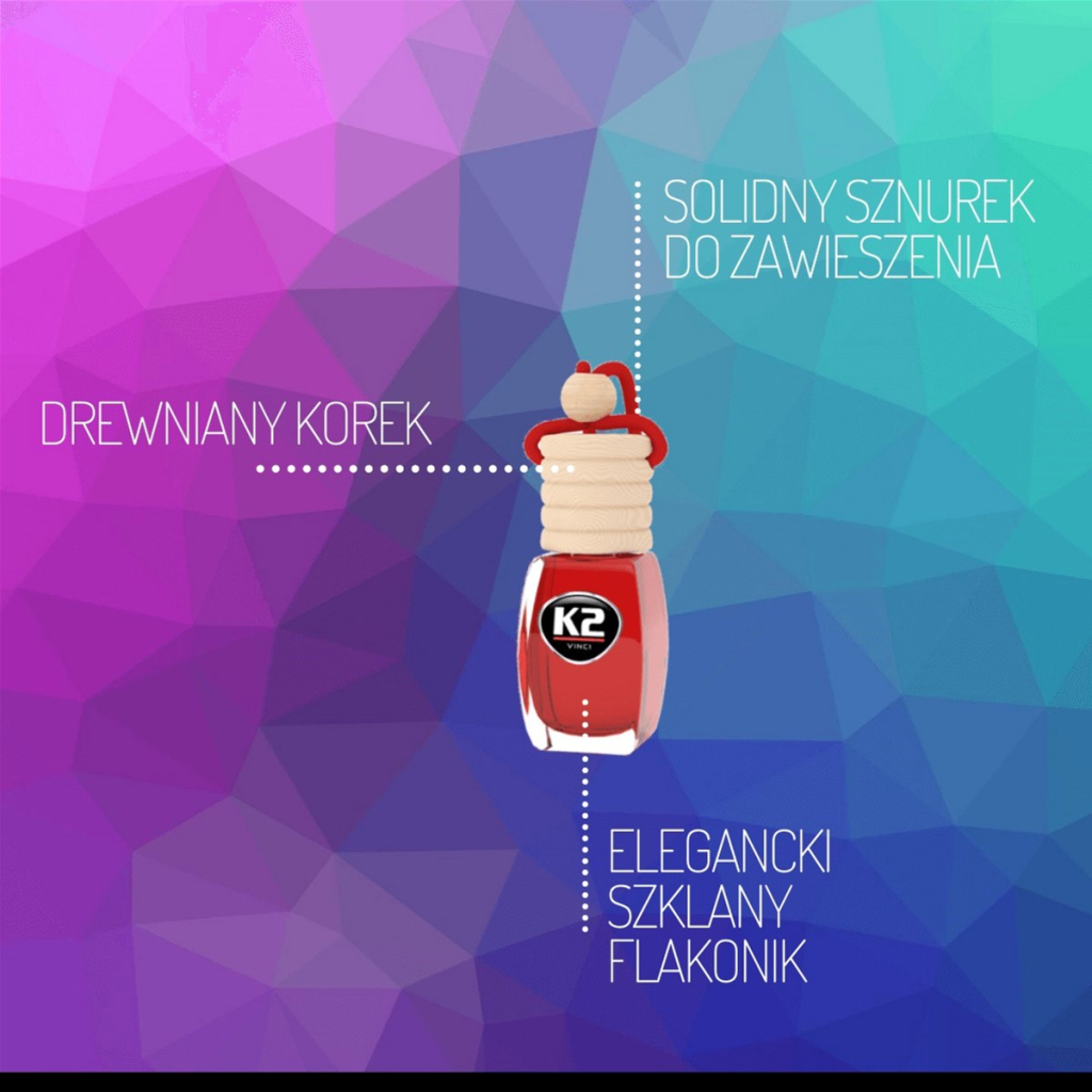 Ароматизатор для автомобіля K2 VINCI VENTO GREEN TEA 8ML (V452) - фото 3 Ароматизатор для автомобіля K2 VINCI VENTO GREEN TEA 8ML (V452) - фото 3