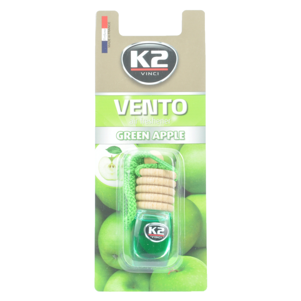 Ароматизатор для автомобіля K2 VINCI VENTO SOLO REFILL GREEN APPLE 8ML (V402) - фото 2 Ароматизатор для автомобіля K2 VINCI VENTO SOLO REFILL GREEN APPLE 8ML (V402) - фото 2
