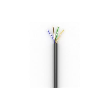 Кабель мережевий OK-Net UTP 100м cat.5e outdoor (U/UTP-cat.5Е-SL) (КПП-ВП (100) 4х2х0,46 / 100) - фото 1