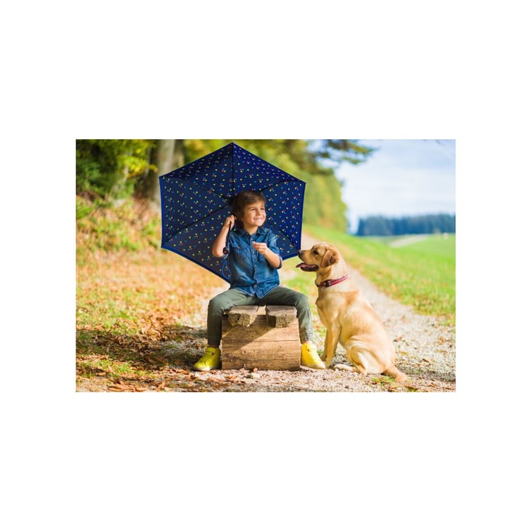 Парасоля Knirps Rookie Manual Black Reflective (Kn95 6050 1000) - фото 4
