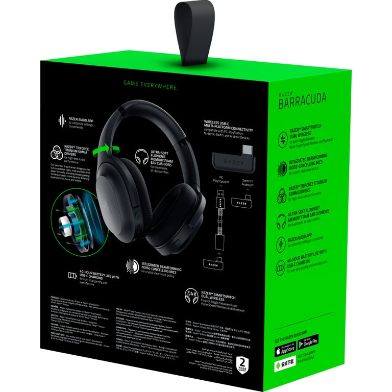 Навушники Razer Barracuda Black (RZ04-03790100-R3M1) - фото 8
