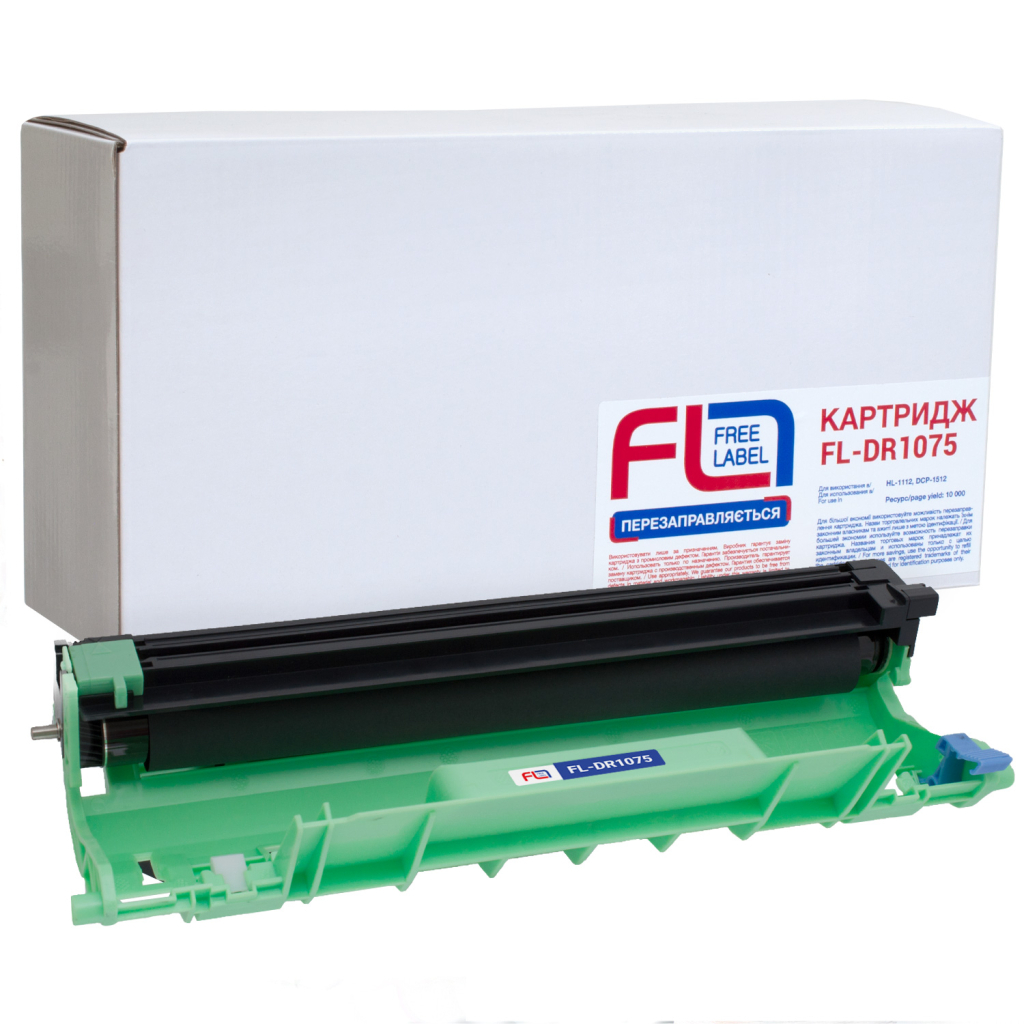 Драм картридж FREE Label Brother DR-1075 (FL-DR1075) - фото 1 Драм картридж FREE Label Brother DR-1075 (FL-DR1075) - фото 1