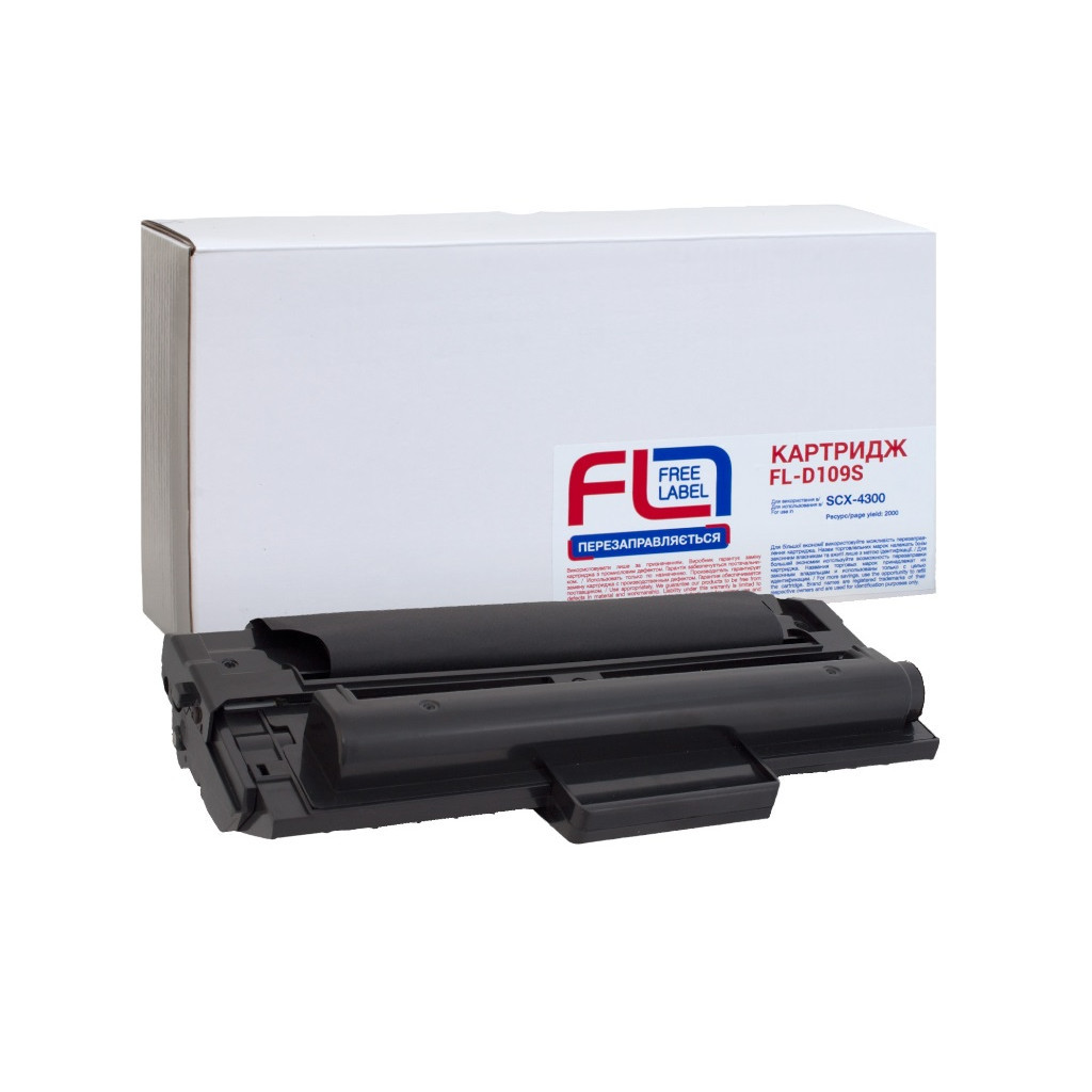 Картридж FREE Label Samsung MLT-D109S (SCX-4300) (FL-D109S) - фото 1 Картридж FREE Label Samsung MLT-D109S (SCX-4300) (FL-D109S) - фото 1