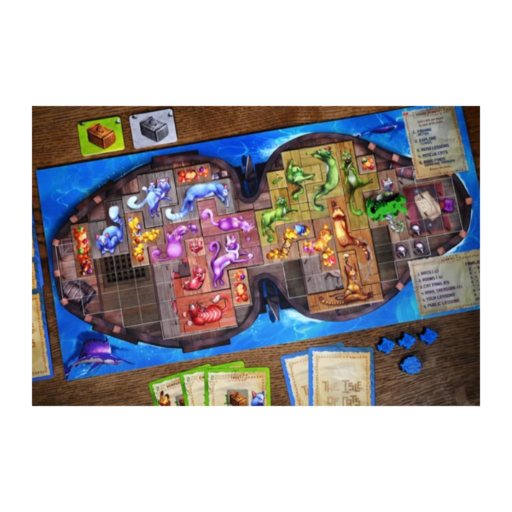 Настільна гра Geekach Games Острів котів: Набір кораблів (The Isle of Cats: Boat Pack) доповнення, українська (GKCH046OKB) - фото 2 Настільна гра Geekach Games Острів котів: Набір кораблів (The Isle of Cats: Boat Pack) доповнення, українська (GKCH046OKB) - фото 2