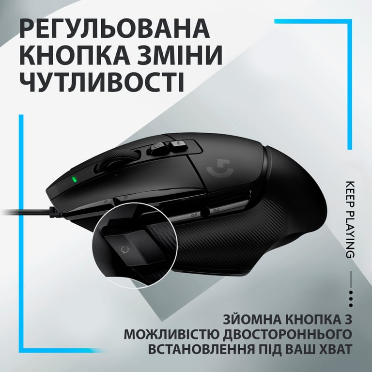 Мишка Logitech G502 X USB Black (910-006138) - фото 7